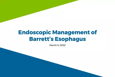 Endoscopic Management of Barrett’s Esophagus thumbnail.