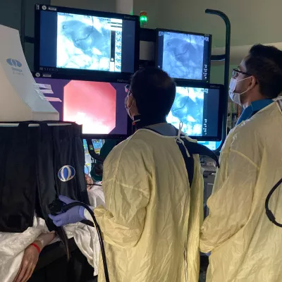 AdventHealth Center for Interventional Endoscopy (CIE) physicians in operating room