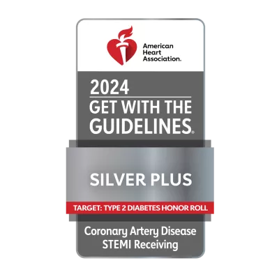Get With The Guidelines Coronary Artery Disease STEMI Receiving Silver Plus