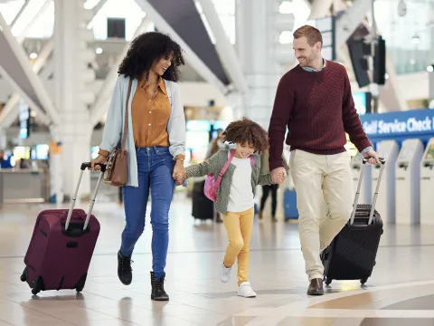 Family Traveling for the Holidays