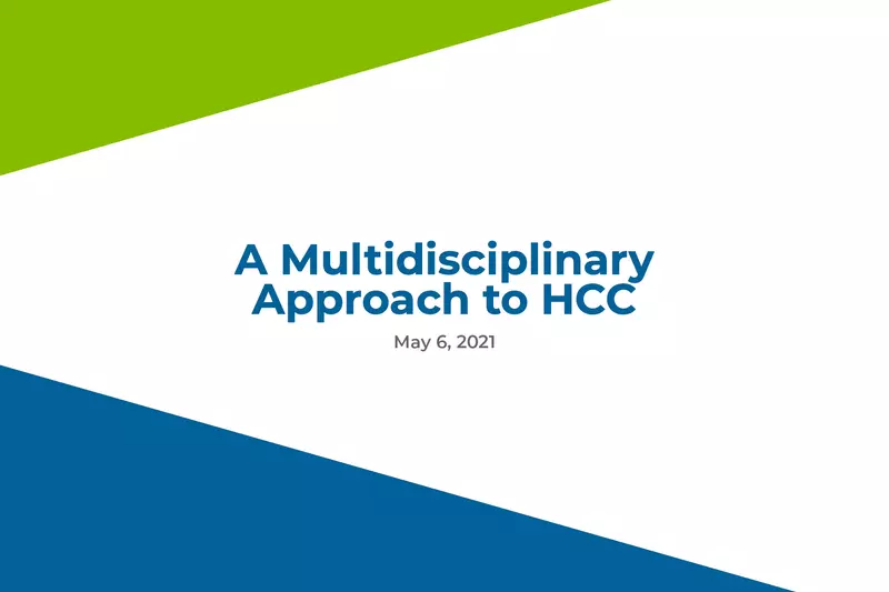 Multidisciplinary approach to HCC