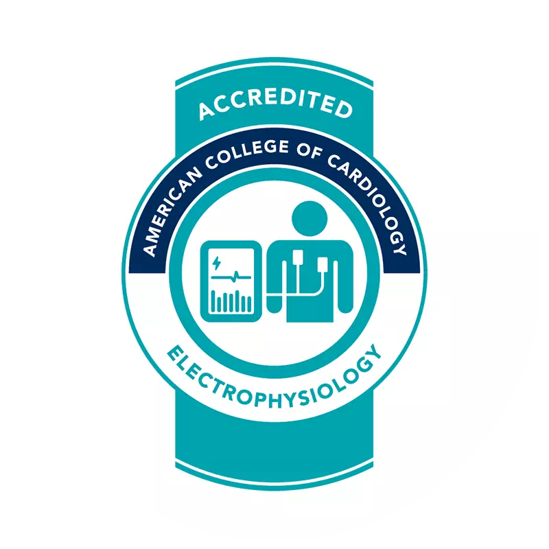 AdventHealth is an accredited organization for Electrophysiology by The American College of Cardiology