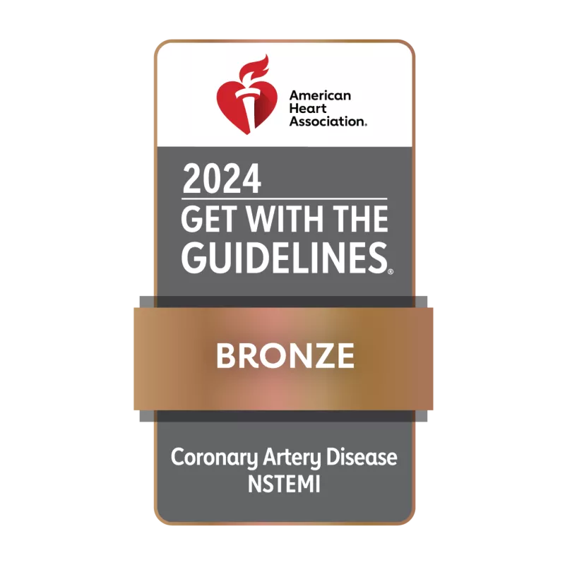 Get With The Guidelines Coronary Artery Disease NSTEMI Bronze