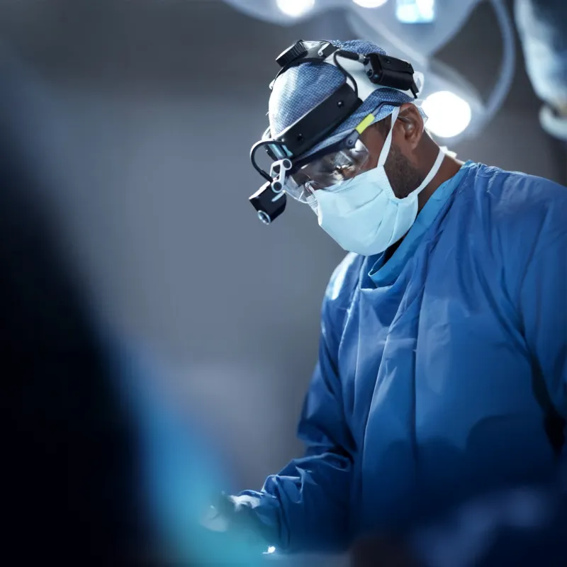 surgeon in or